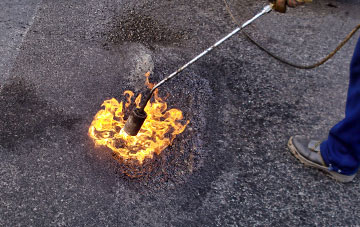Crickheath Wharf flat roofing repairs