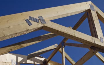 Crickheath Wharf roof trusses for new builds and additions